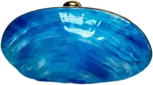 Acrylic Clutch Purse for Women Acrylic Evening Bag Unique Shell Handbag for Wedding Party Prom