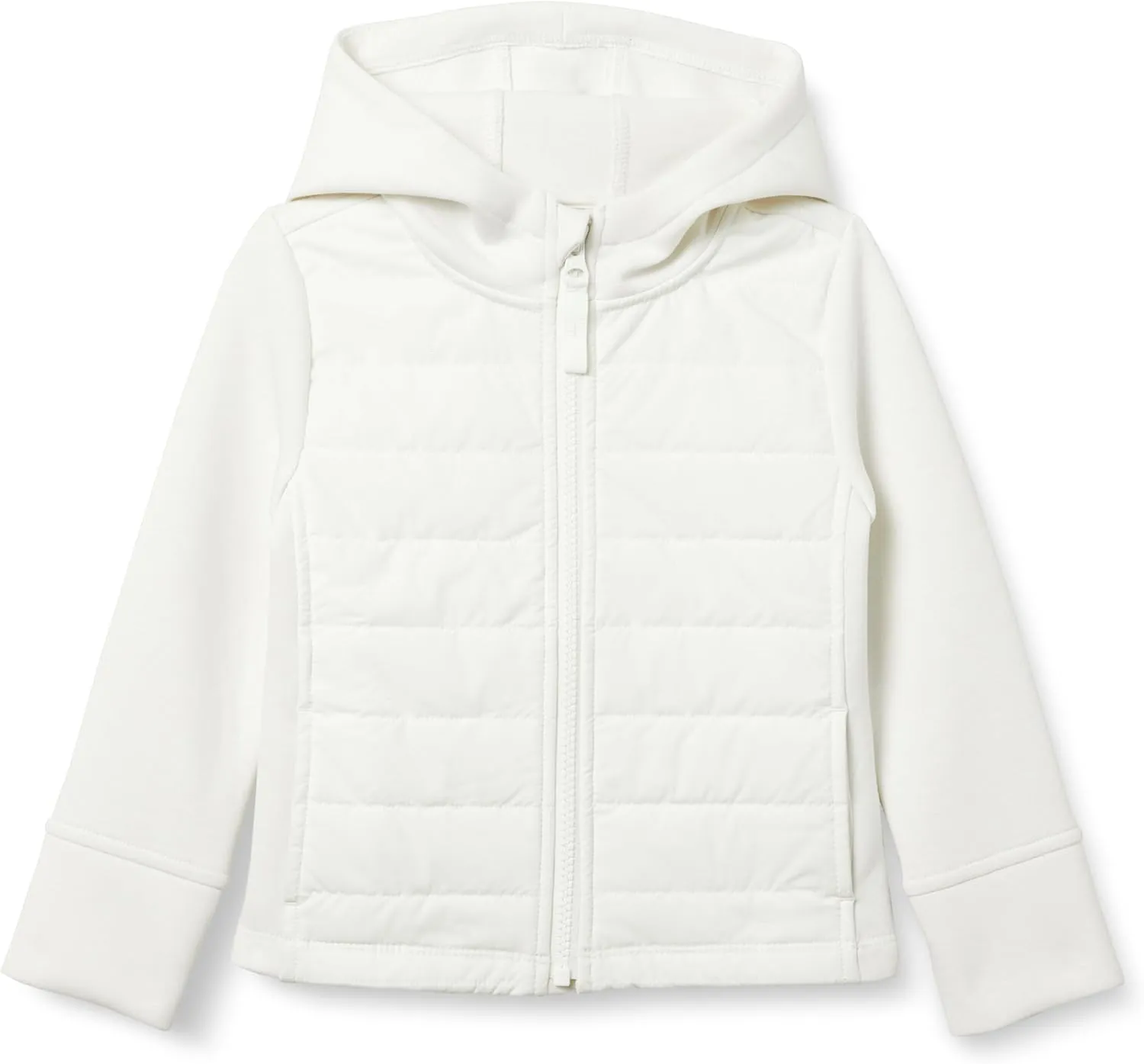 Amazon Essentials Girls and Toddlers' Hooded Full-Zip Active Jacket