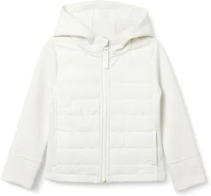 Amazon Essentials Girls and Toddlers' Hooded Full-Zip Active Jacket