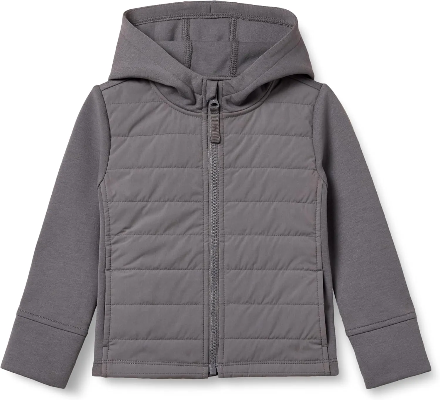 Amazon Essentials Girls and Toddlers' Hooded Full-Zip Active Jacket