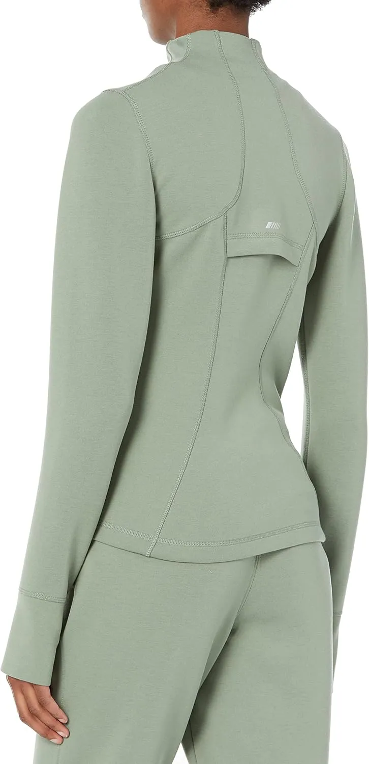 Amazon Essentials Women's Active Sweat Zip Through Jacket