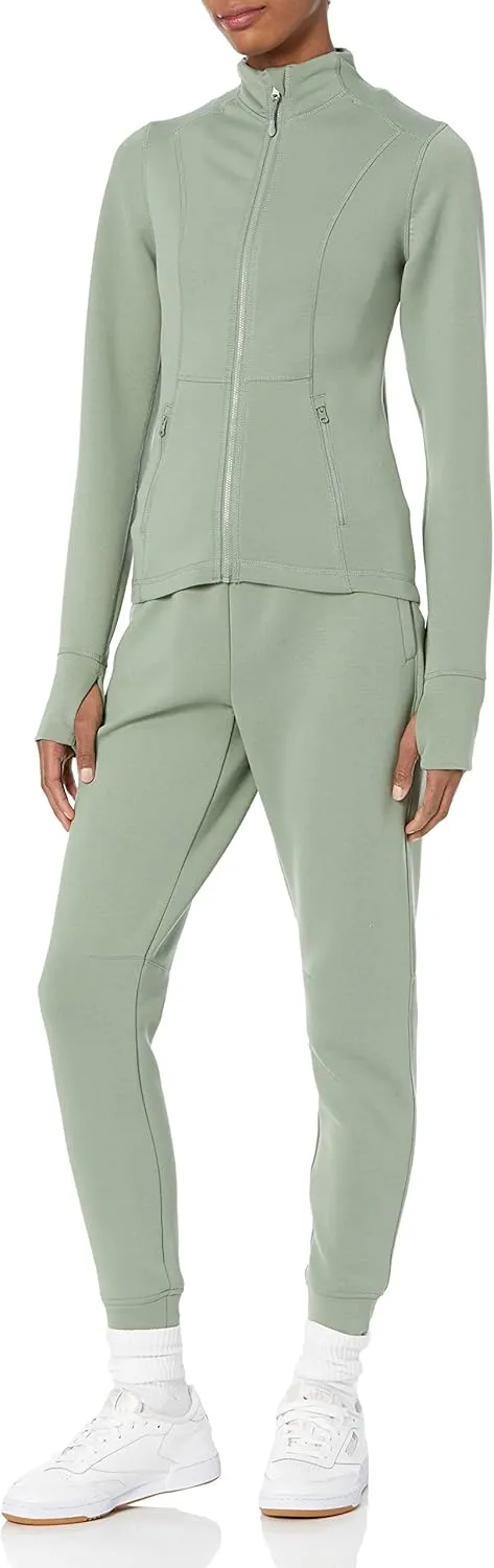 Amazon Essentials Women's Active Sweat Zip Through Jacket