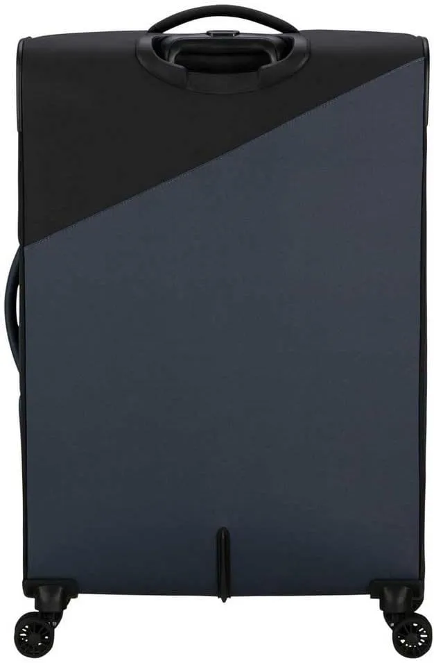 American Tourister Daring Dash Spinner L, Expandable Case, 77 cm, 107/117 L, Black/Grey, Black/Grey, Spinner L (77 cm - 107/117L), Suitcases & Trolleys, Black/Grey, Spinner L (77 cm - 107/117L),