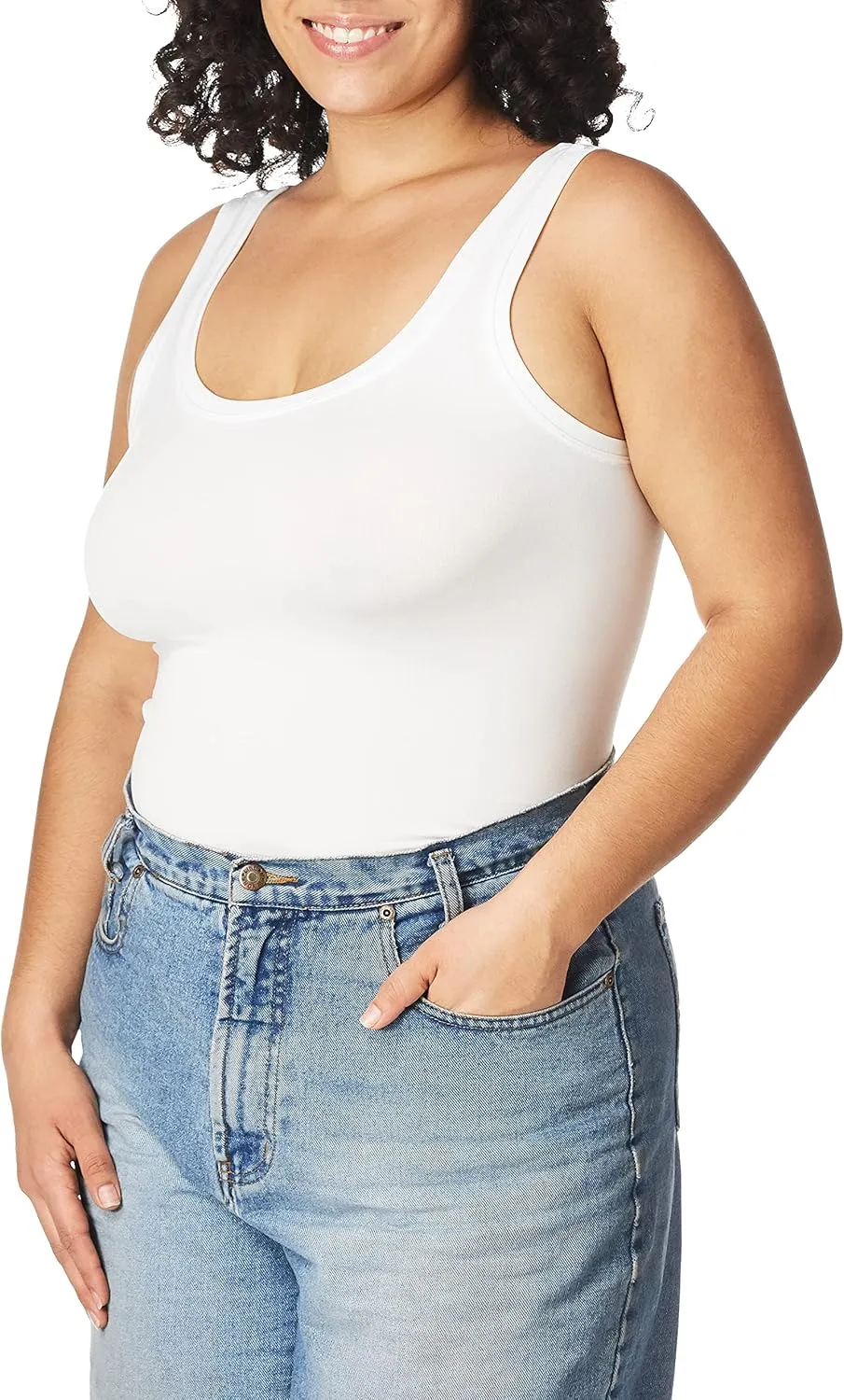 Bali Women's One Smooth U All Around Smoothing Tank
