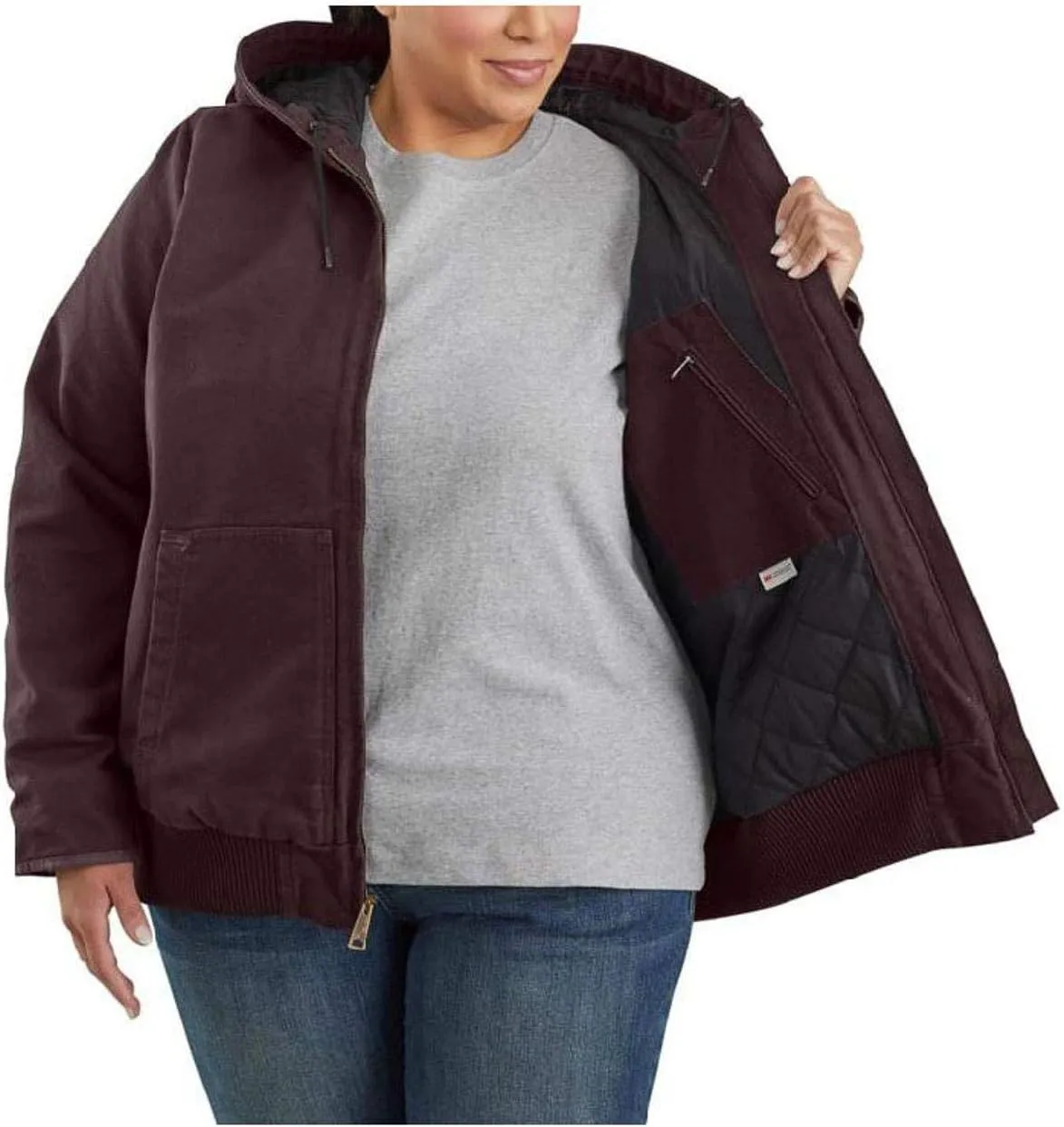 Carhartt Women's Active Jacket Wj130 Regular and Plus Sizes