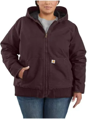 Carhartt Women's Active Jacket Wj130 Regular and Plus Sizes