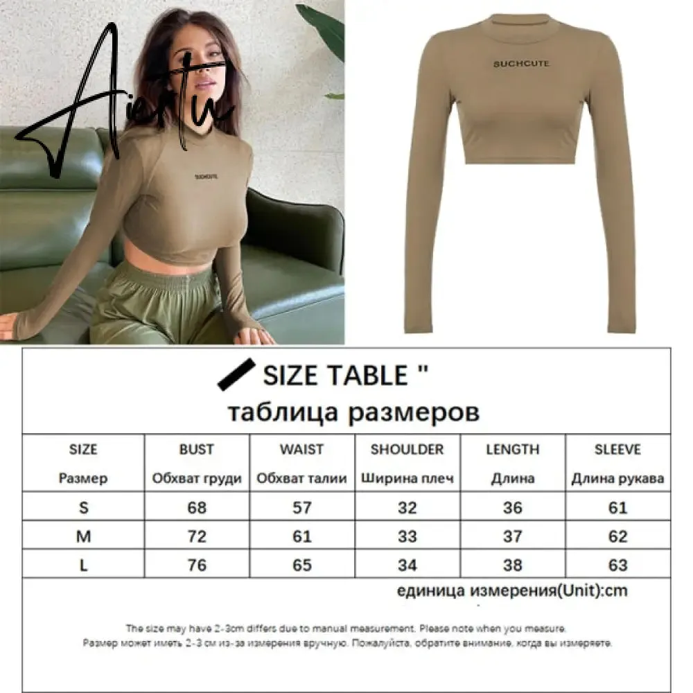 Casual Solid O-Neck Long Sleeve Crop Top Women Pullover Side Drawstring Sweatshirt Ruched White T-Shirt Tee Shirt Women Clothing