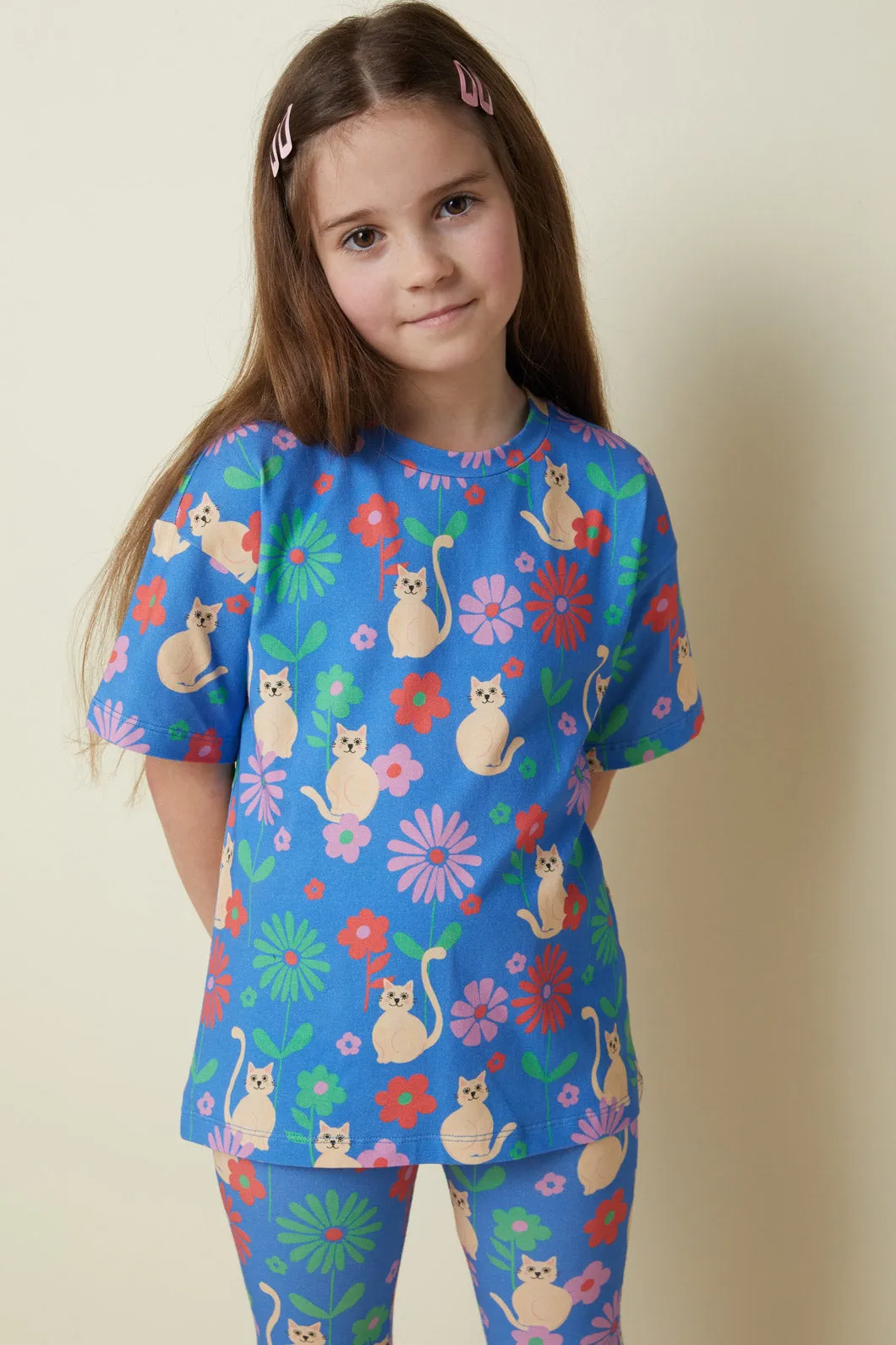 Cat Garden Kids Short Sleeve Tee
