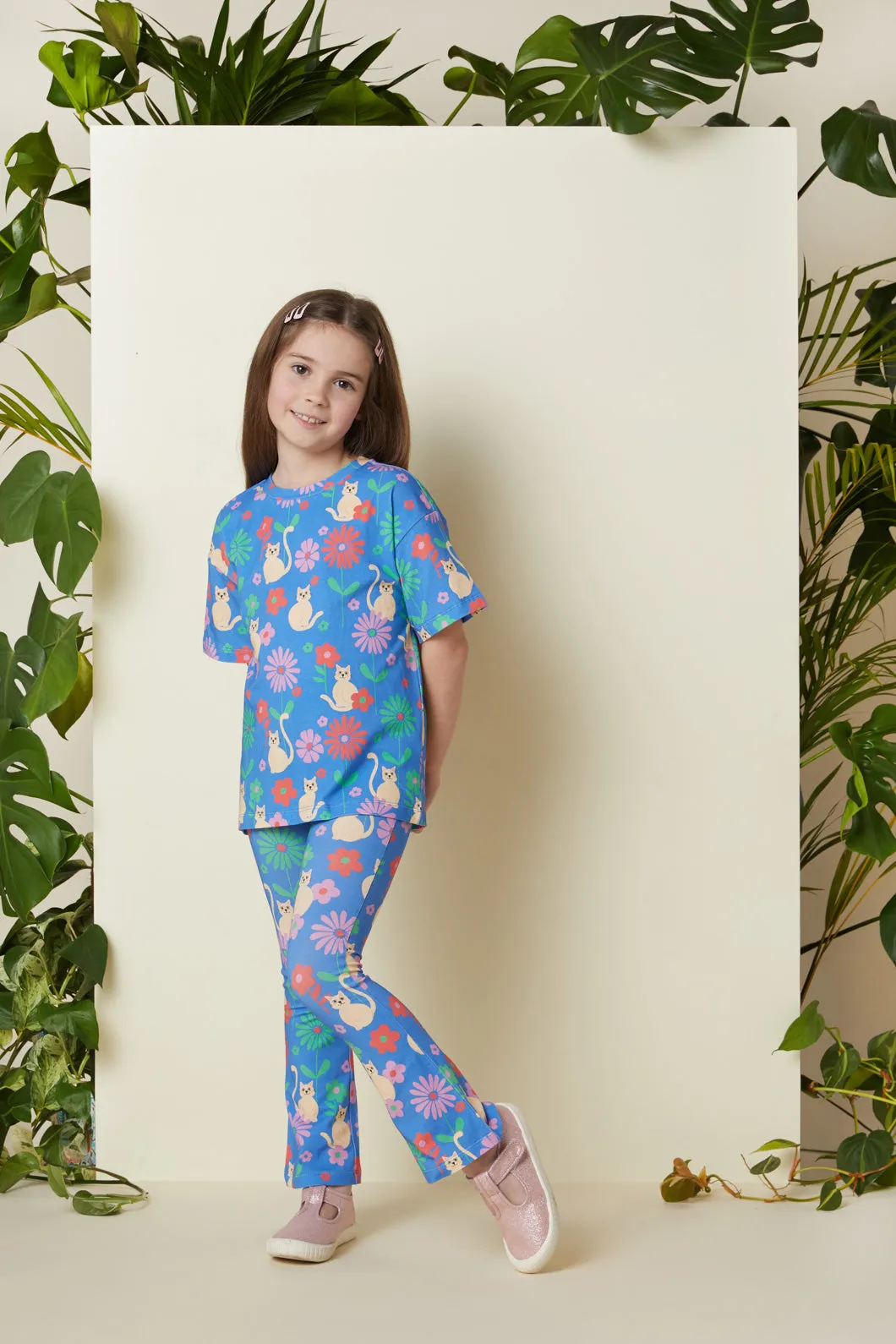 Cat Garden Kids Short Sleeve Tee