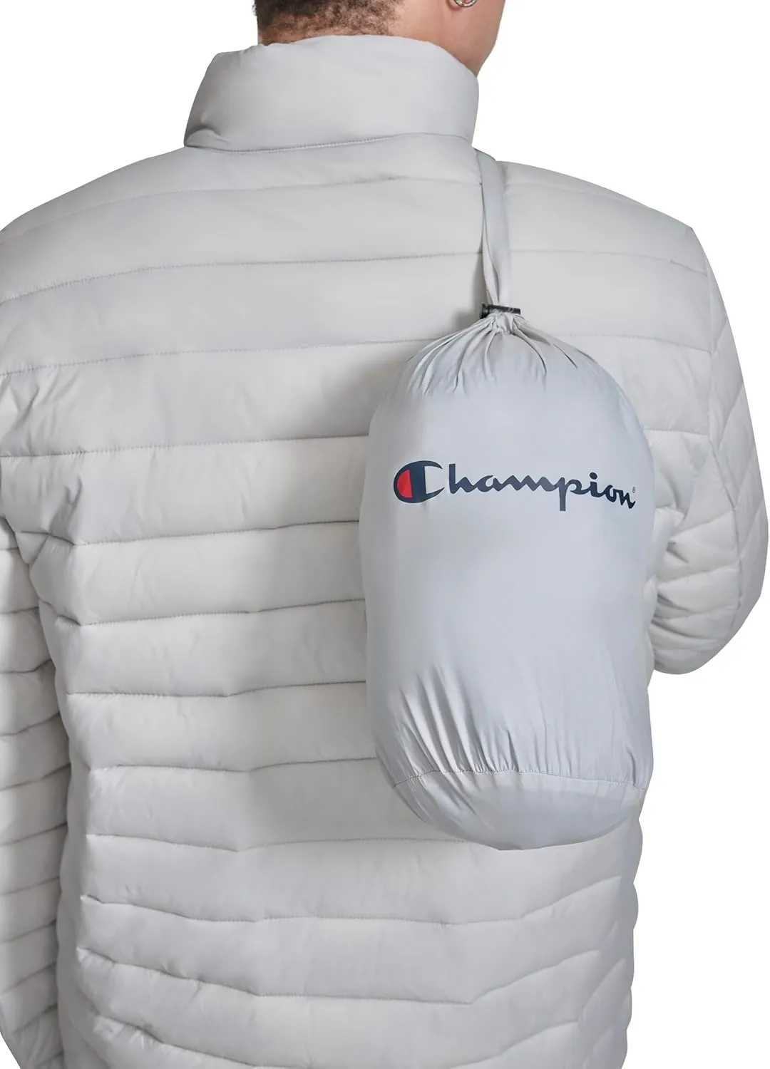 Champion Men's Lightweight Packable Puffer Jacket
