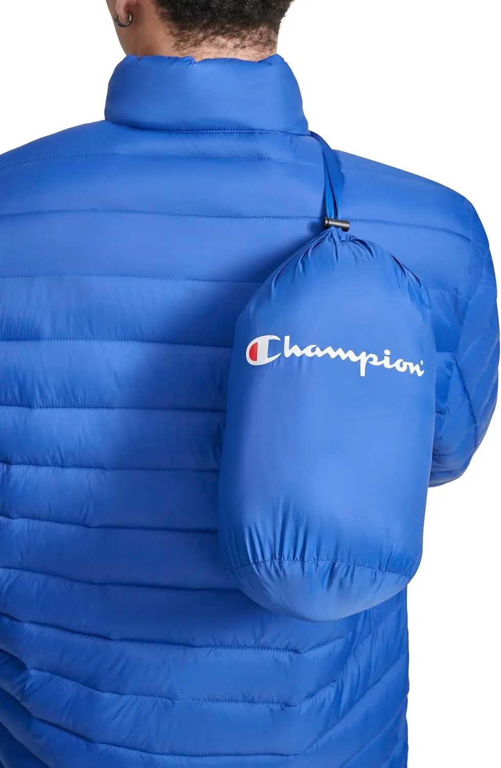 Champion Men's Lightweight Packable Puffer Jacket