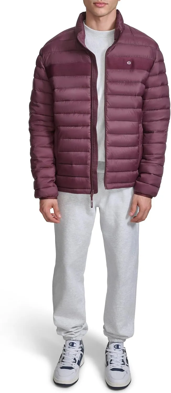 Champion Men's Lightweight Packable Puffer Jacket