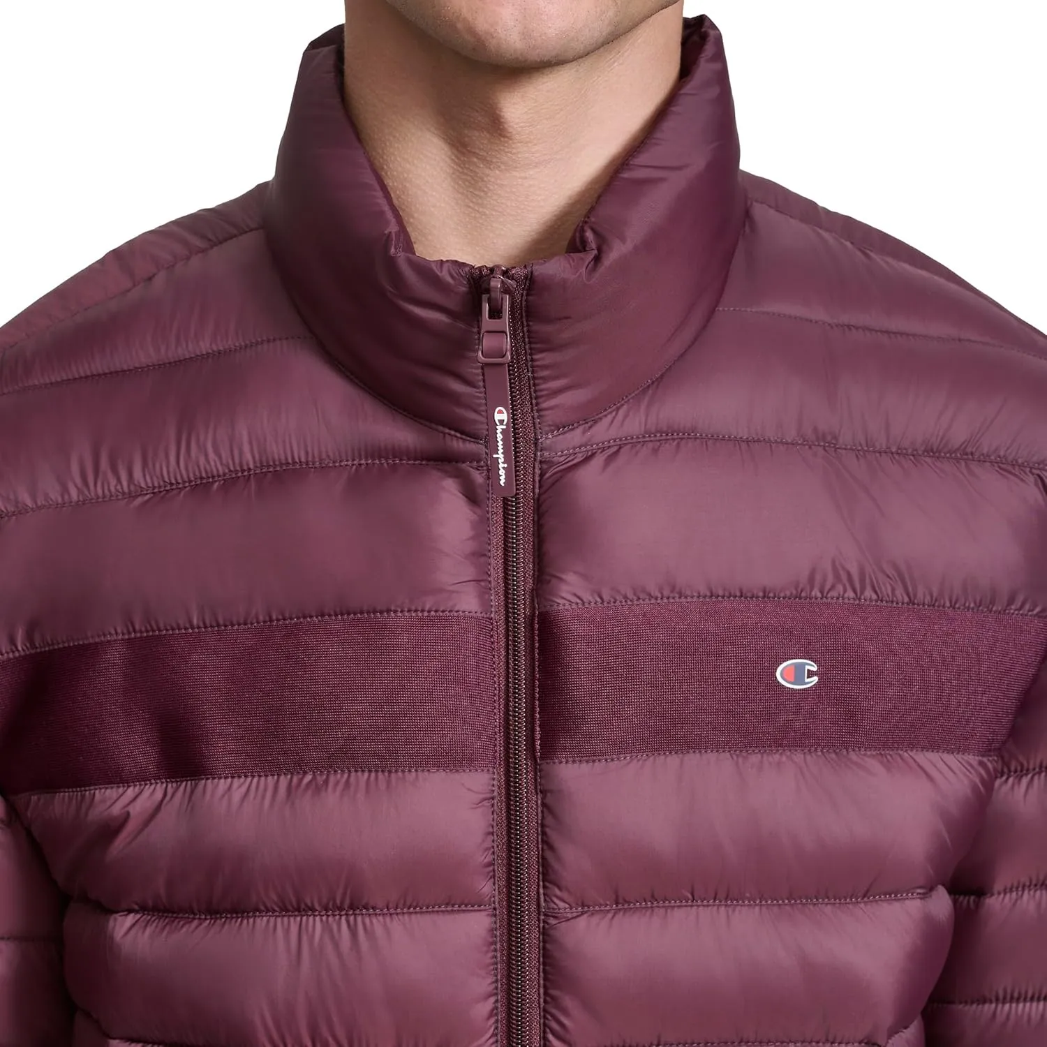 Champion Men's Lightweight Packable Puffer Jacket