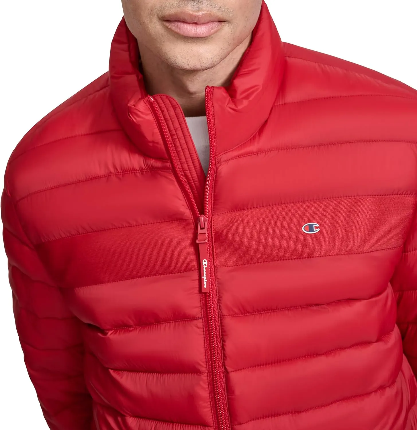 Champion Men's Lightweight Packable Puffer Jacket