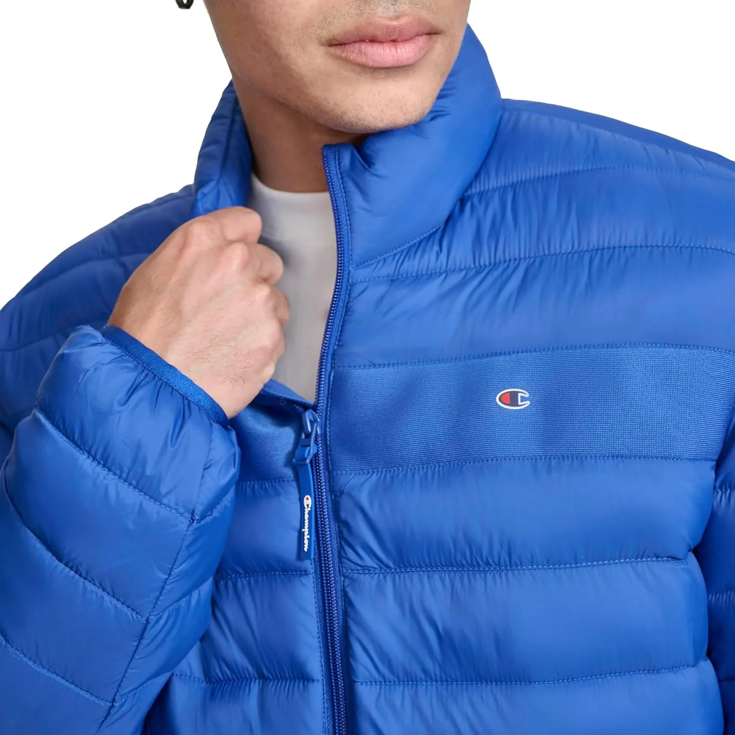 Champion Men's Lightweight Packable Puffer Jacket