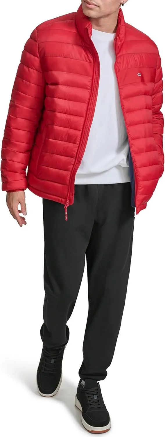 Champion Men's Lightweight Packable Puffer Jacket