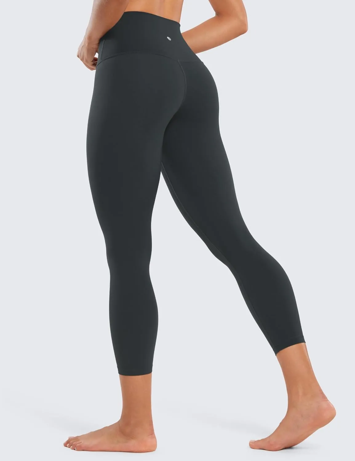 CRZ YOGA Butterluxe High Waisted Capris Workout Leggings for Women 23'' - Lounge Buttery Soft Yoga Pants