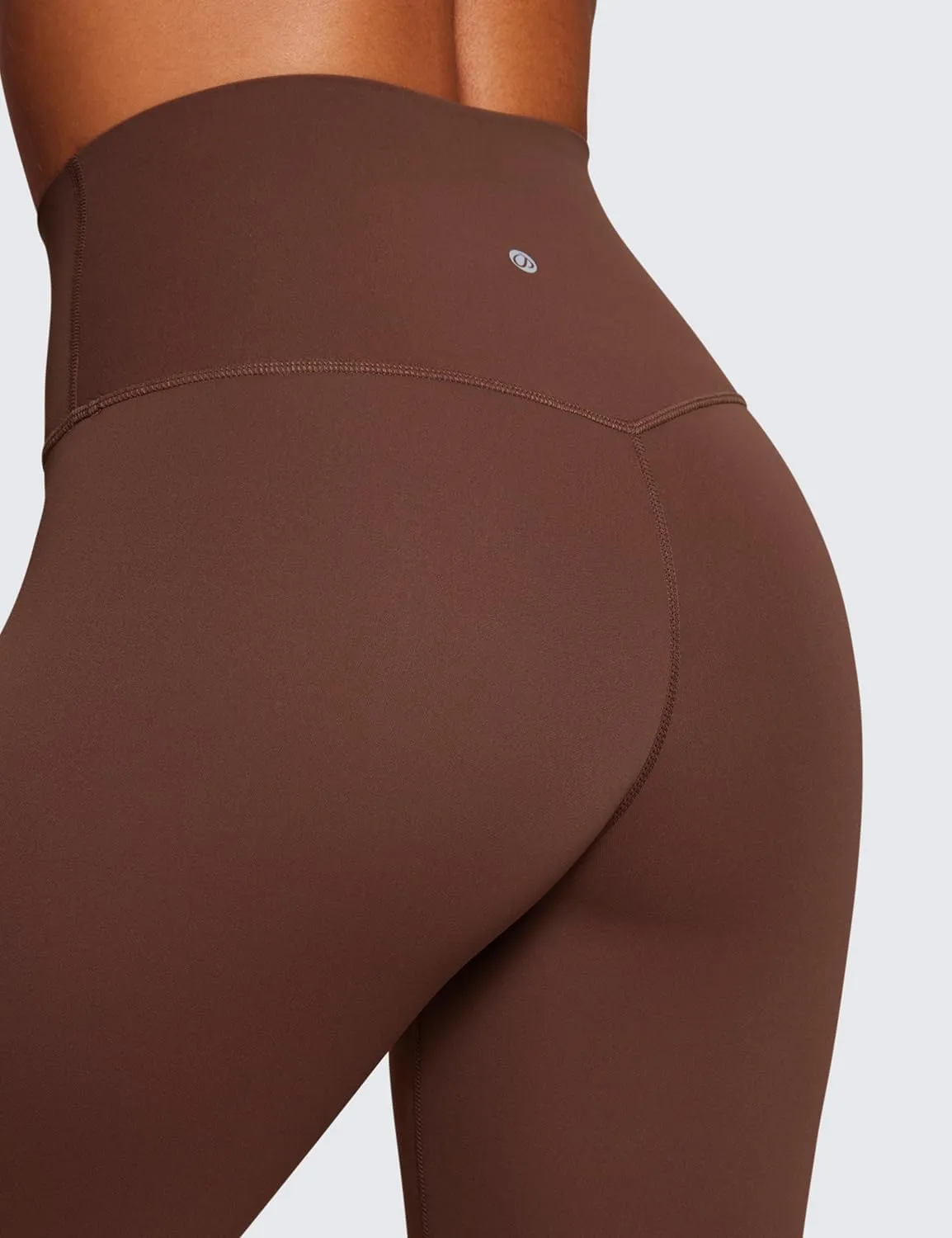 CRZ YOGA Womens Butterluxe Biker Shorts 10'' - High Waisted Workout Volleyball Yoga Spandex Buttery Soft