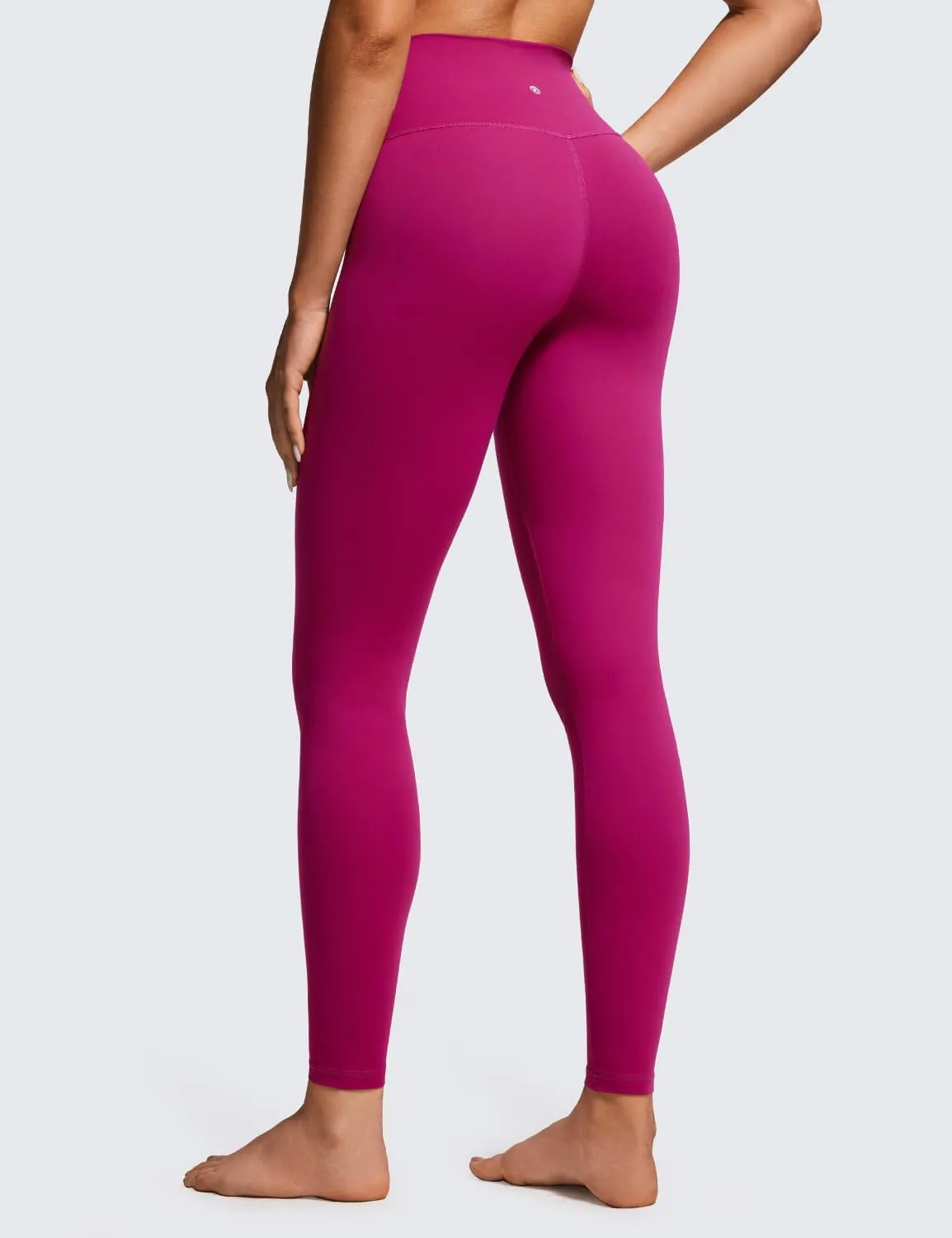 CRZ YOGA Womens Butterluxe Crossover High Waist Workout Leggings 28" - Criss Cross Full Length Gym Lounge Athletic Yoga Pants