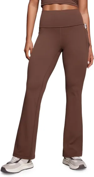 CRZ YOGA Womens Butterluxe High Waist Flare Pants 31.5" - Yoga Bootcut with Side Pockets Wide Leg Lounge Casual