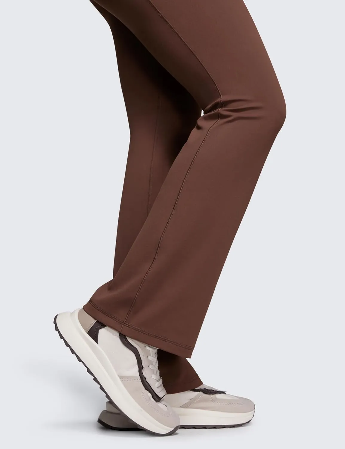 CRZ YOGA Womens Butterluxe High Waist Flare Pants 31.5" - Yoga Bootcut with Side Pockets Wide Leg Lounge Casual