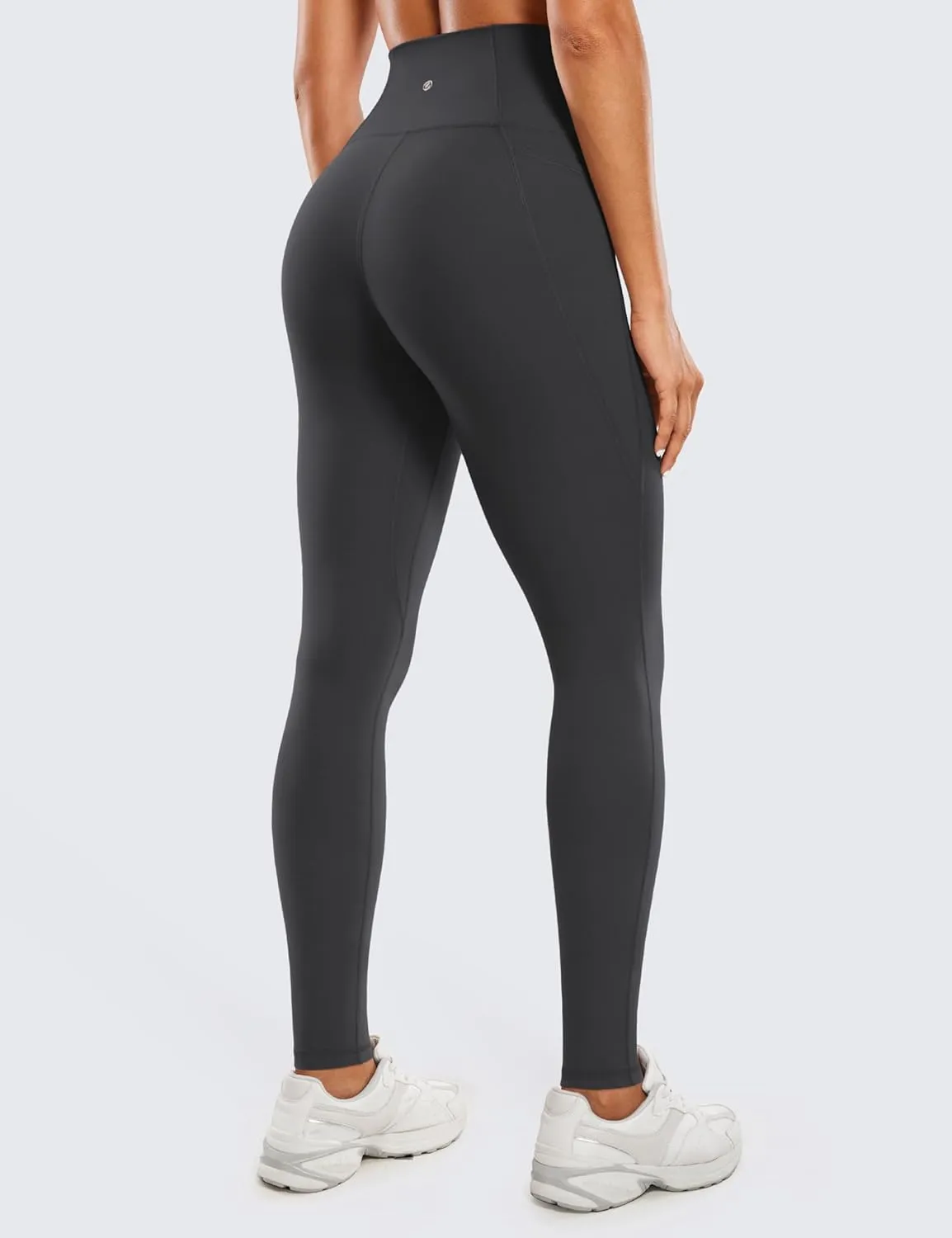 CRZ YOGA Womens Butterluxe High Waisted Workout Leggings 31 Inches - Athletic Gym Yoga Pants with Pockets Buttery Soft