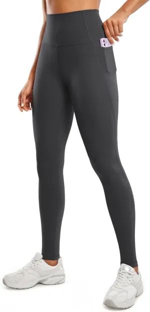 CRZ YOGA Womens Butterluxe High Waisted Workout Leggings 31 Inches - Athletic Gym Yoga Pants with Pockets Buttery Soft