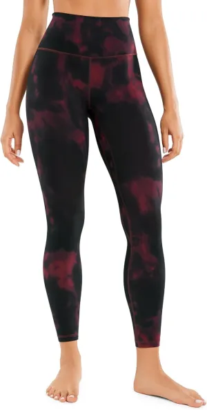 CRZ YOGA Womens Butterluxe High Waisted Yoga Leggings 25" - Double Seamed Buttery Soft Comfy Athletic Gym Workout Pants