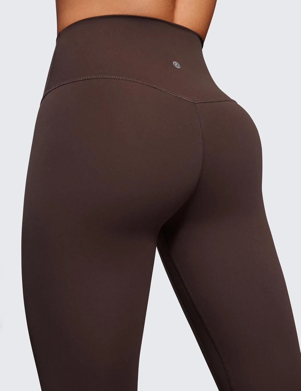 CRZ YOGA Womens Butterluxe High Waisted Yoga Leggings 28" - Double Seamed Buttery Soft Comfy Athletic Gym Workout Pants