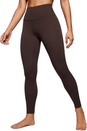 CRZ YOGA Womens Butterluxe High Waisted Yoga Leggings 28" - Double Seamed Buttery Soft Comfy Athletic Gym Workout Pants