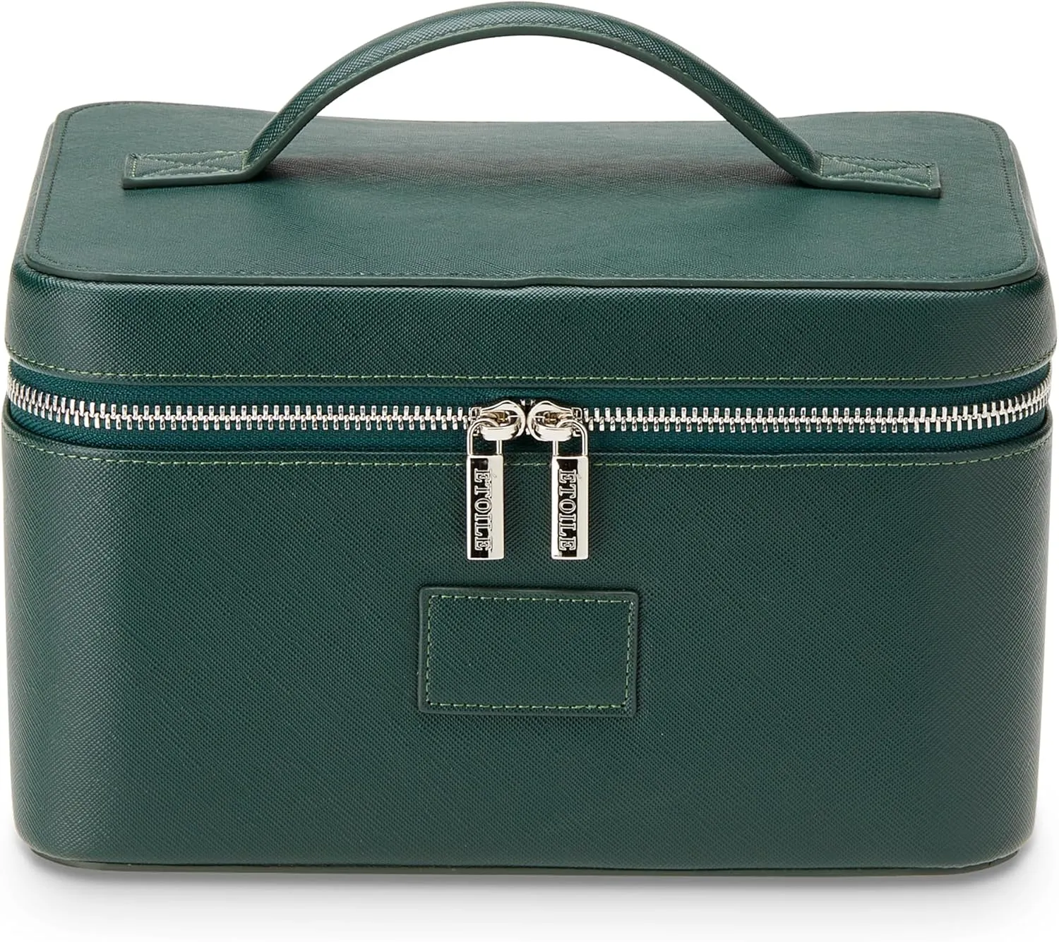 ETOILE - Vanity Case Forest - Stylish Travel Makeup Bag Organizer with Dividers