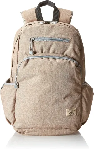 Everest Stylish Laptop Backpack, Tan, One Size