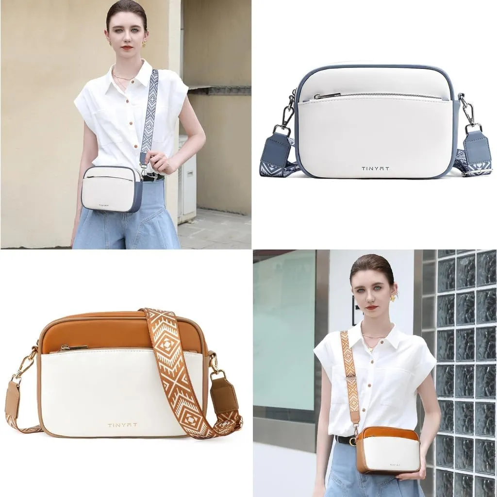 Fashion PU Leather Shoulder Bag For Women With Unique Guitar Strap Casual Satchel Fashionable Crossbody Purse