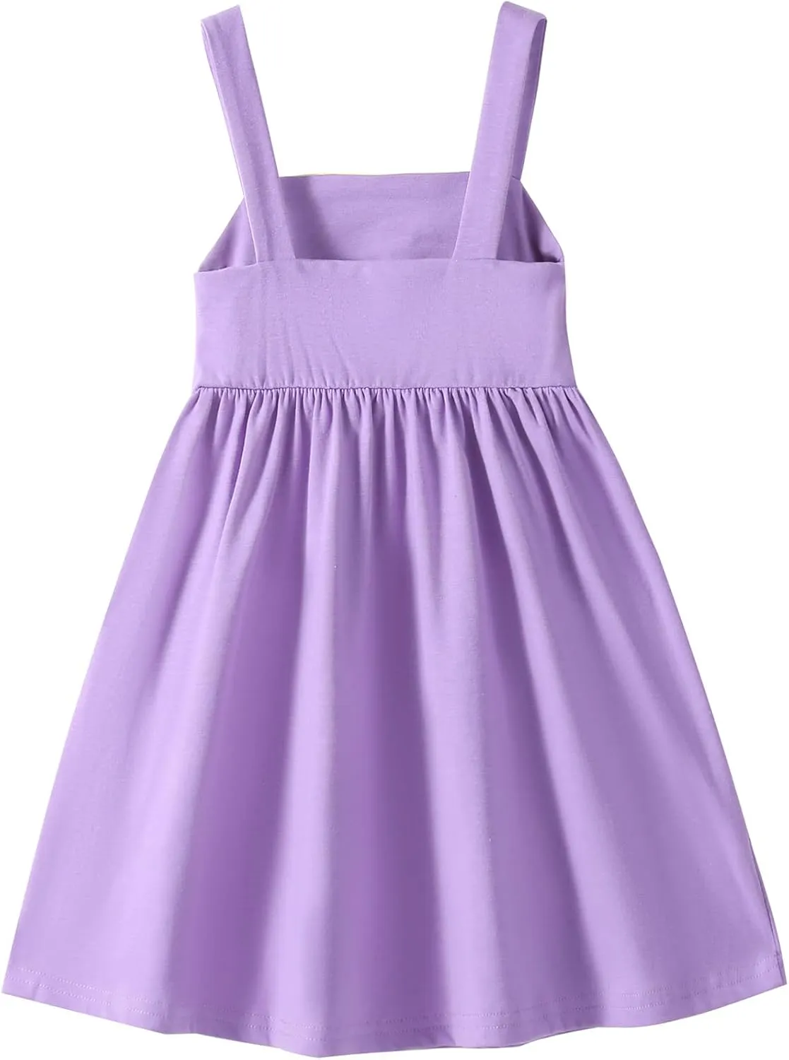 Frogwill Toddler Girls Fifties Summer Dress Blue Rainbow 2-7Y