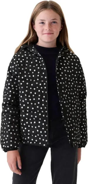 GAP Girls' Logo Lightweight Puffer Jacket