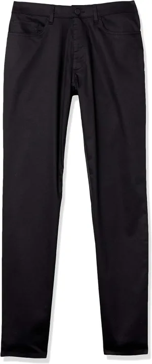 Haggar Men's The Active Series Slim Fit Flat Front Pant
