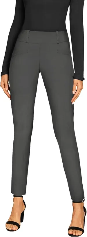 Hybrid & Company Super Comfy Stretch with Full Elastic Waist Pull On Millennium Twill Pant