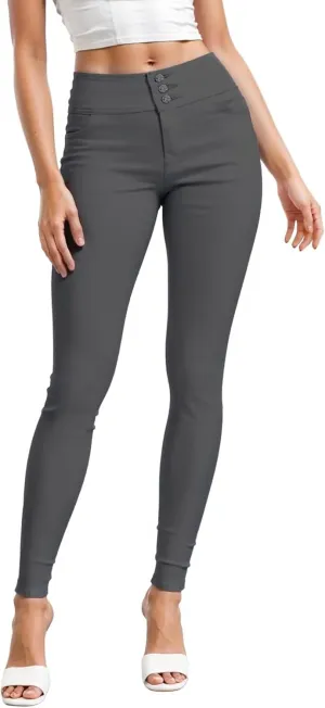 Hybrid & Company Women's Butt Lift Skinny High Waisted V3 Super Comfy Stretch Denim Pants