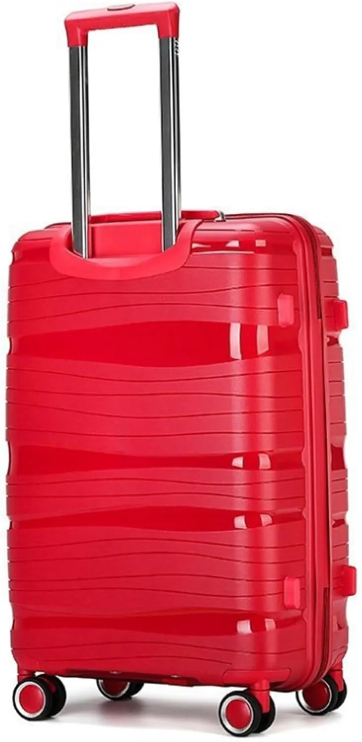 IRYZE Lightweight Suitcase Travel Suitcase With Spinner Wheels,Lightweight Ergonomic Handles, Traveling Suitcases Carry on Luggage (Color : C, Size : 28in)