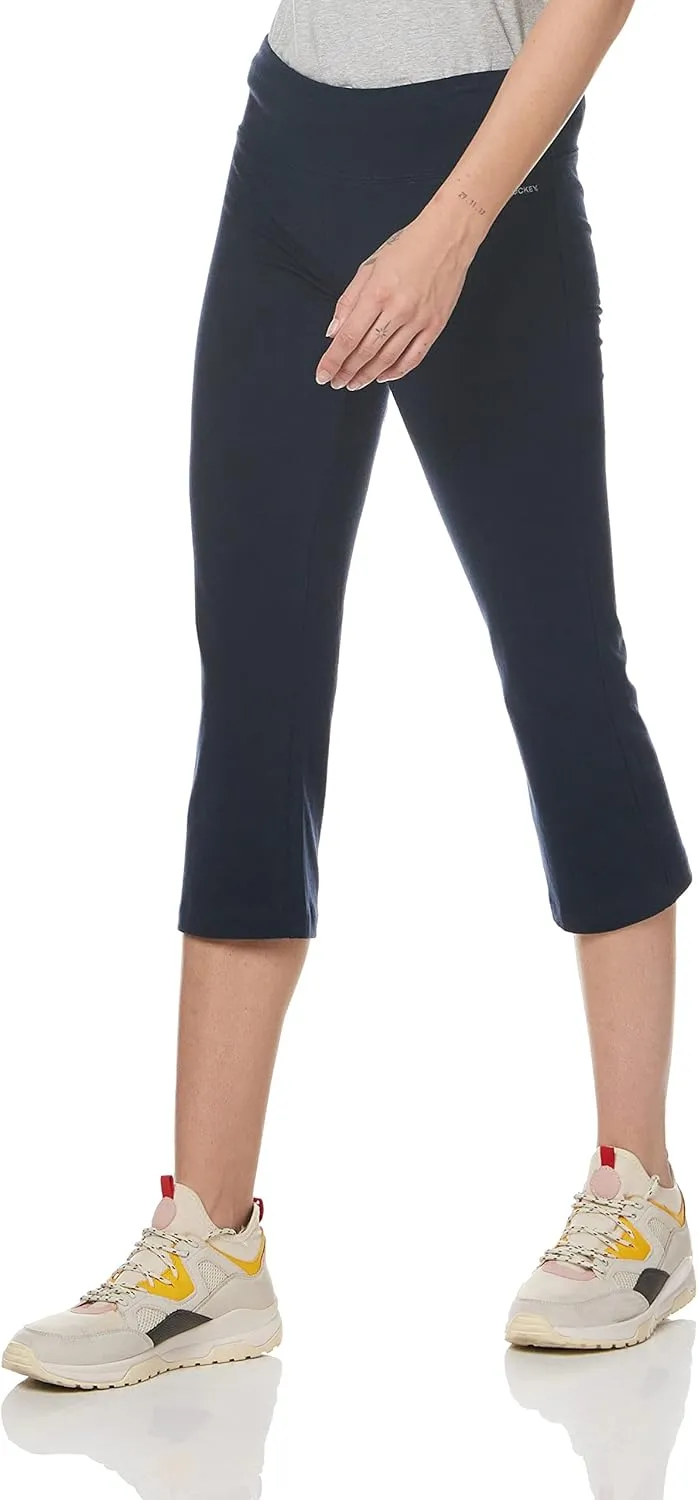 Jockey Women's Active Cotton Stretch Slim Flare Capri