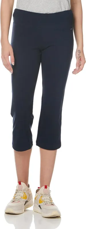 Jockey Women's Active Cotton Stretch Slim Flare Capri