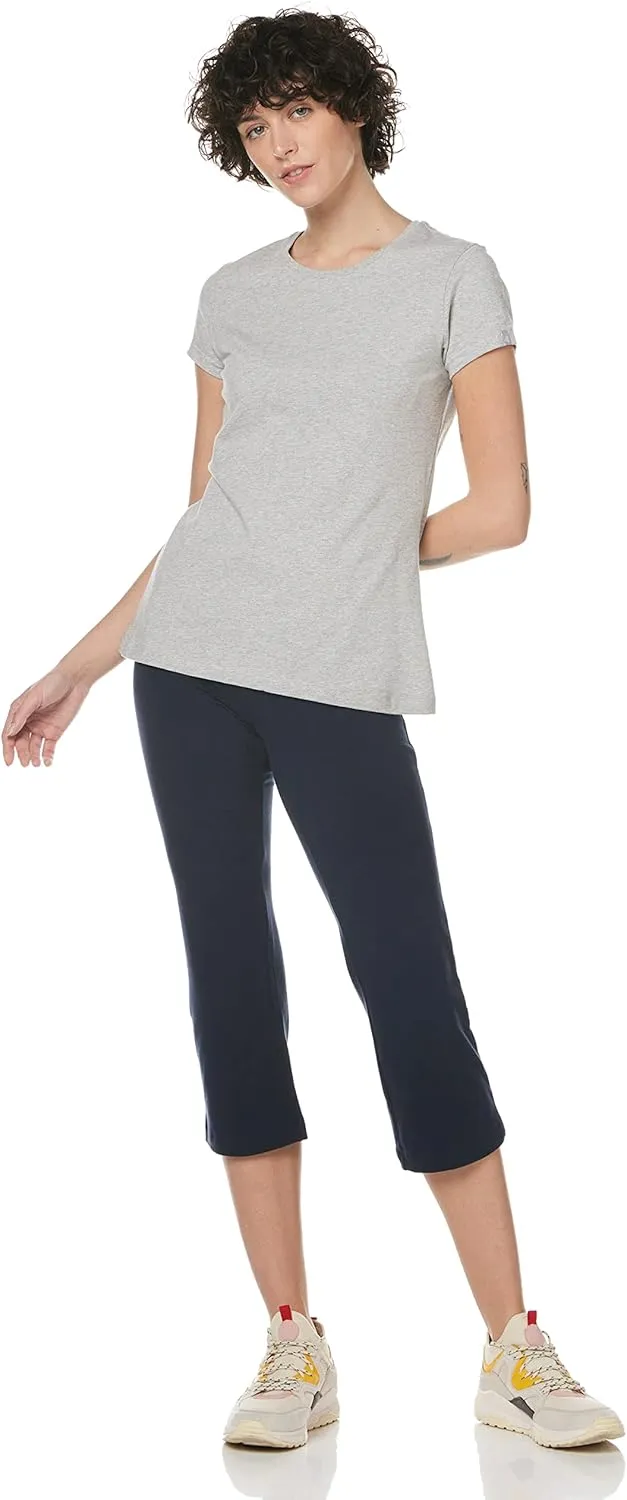 Jockey Women's Active Cotton Stretch Slim Flare Capri