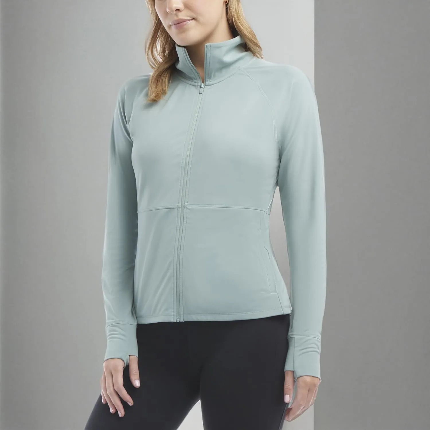 Jockey Women's Full Zip Active Yoga Jacket