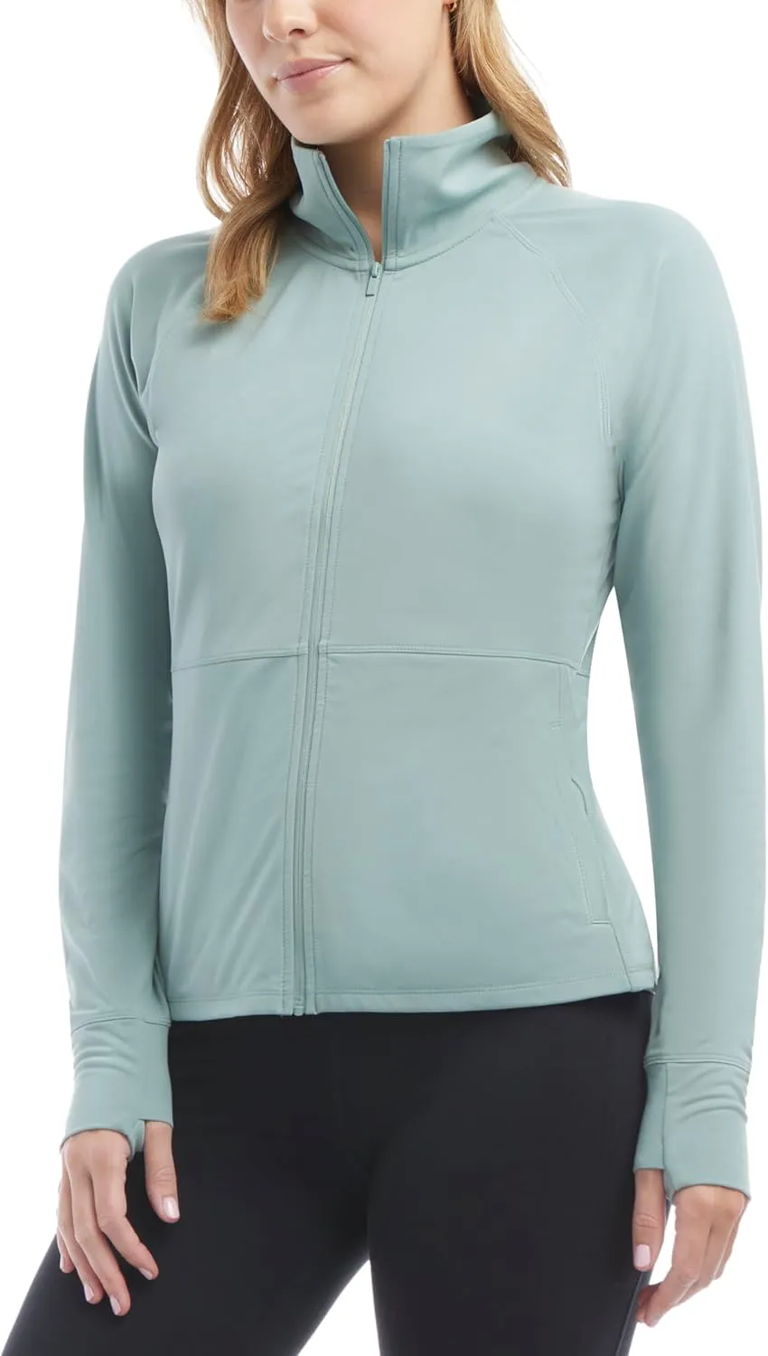 Jockey Women's Full Zip Active Yoga Jacket