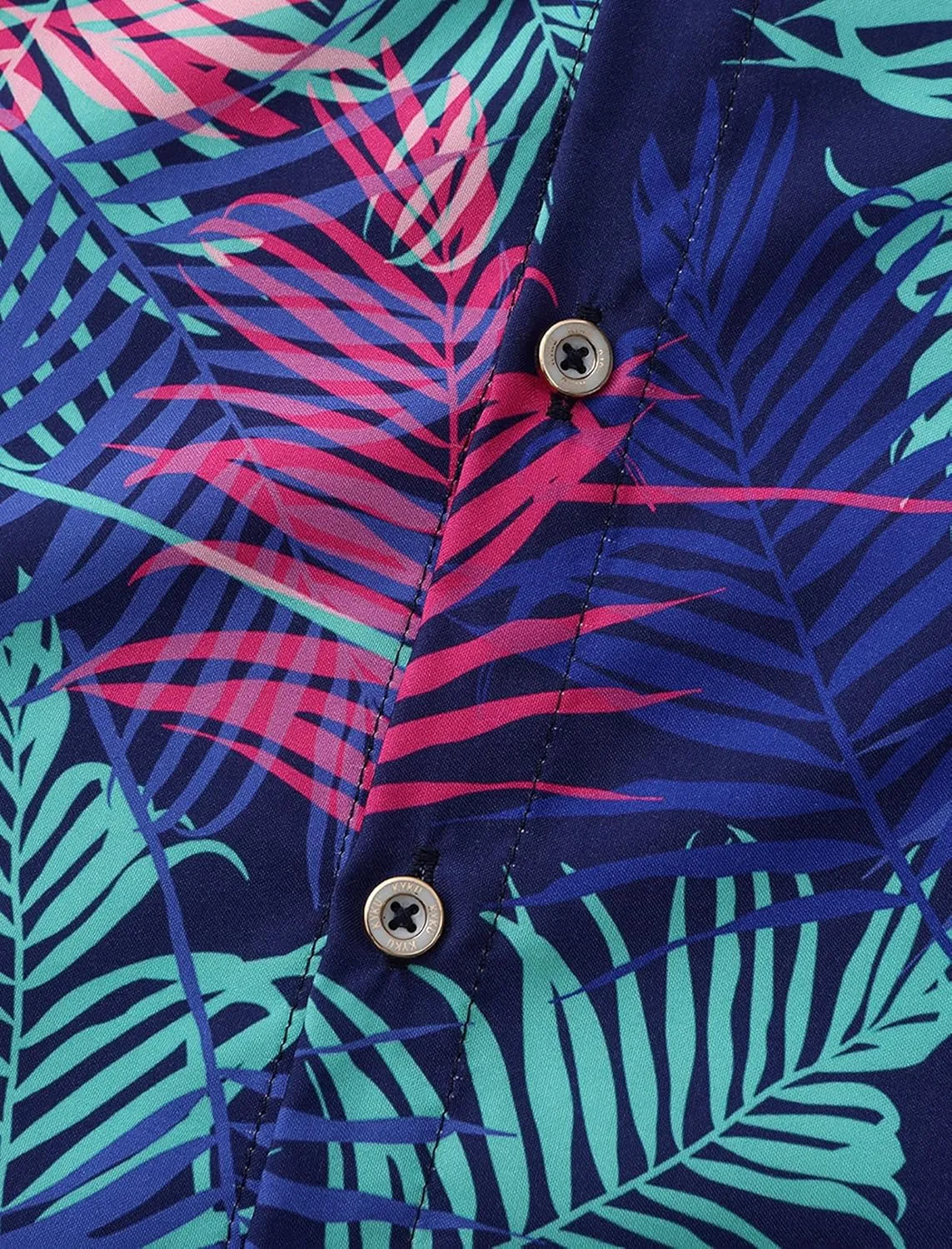 KYKU Funky Hawaiian Shirt for Men Palm Beach Shirts Tropical Vacation Clothes