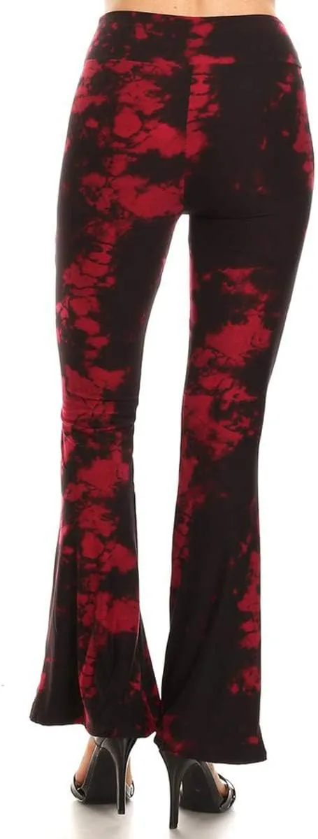 Leggings Depot Women's Ultra Soft Popular Printed Stylish Palazzo Pants BAT3