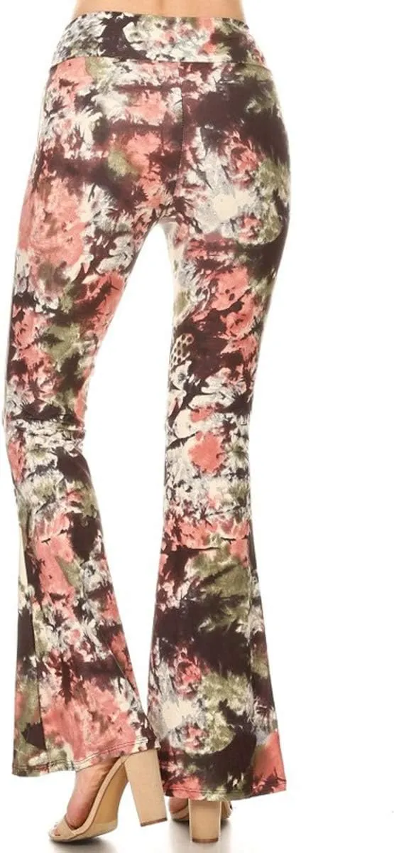 Leggings Depot Women's Ultra Soft Popular Printed Stylish Palazzo Pants BAT3