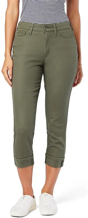 Levi Strauss Signature Gold Women's Mid-Rise Slim Fit Capris (Available in Plus Size)