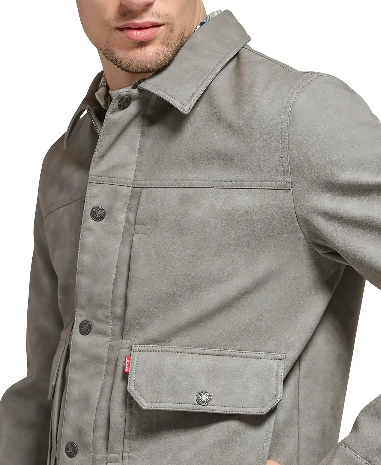 Levi's Men's Lightweight Trucker Shirt Jacket