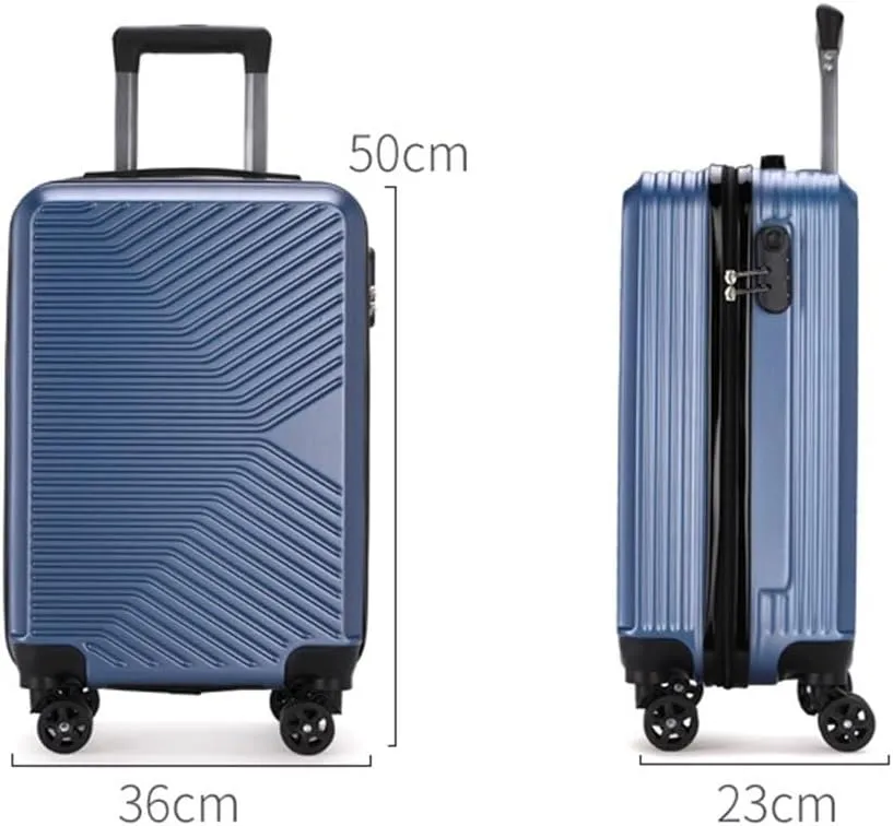 Lightweight Suitcases 20inch Lightweight Hardside 4-Wheel Spinner Travel Luggage,Scratch-resistant Carry-on Suitcase Trolley